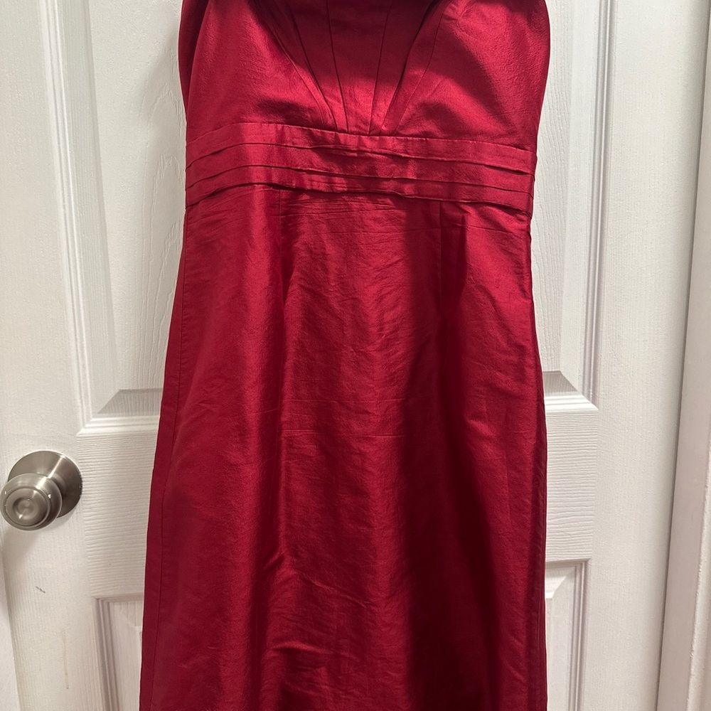 Tahari Dark Red Cocktail Dress size 2